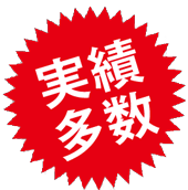 画像：実績多数